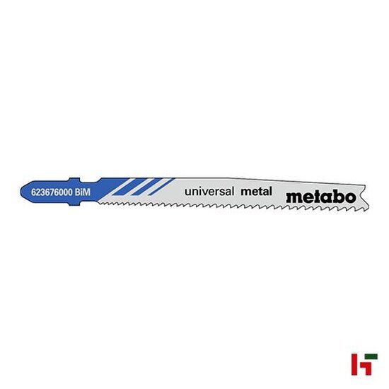 Zagen - Metabo Decoupeerzaagbladset, Metaal Pionier 5 st 1,0 x 74 mm - Metabo
