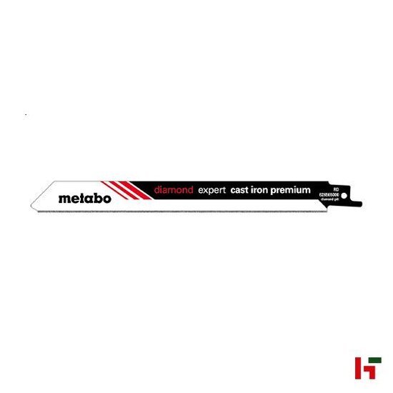 Zagen - Metabo Reciprozaagblad, Expert Cast Ijzer premium 1,0 x 200 mm - Metabo