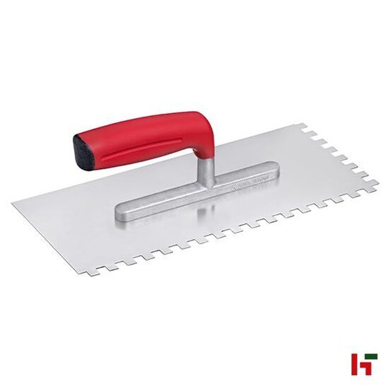 Lijmen, vloeren & kitten - KM Lijmkam Softgrip handvat 280 x 130 mm Inox 10 x 10 mm - Kaufmann