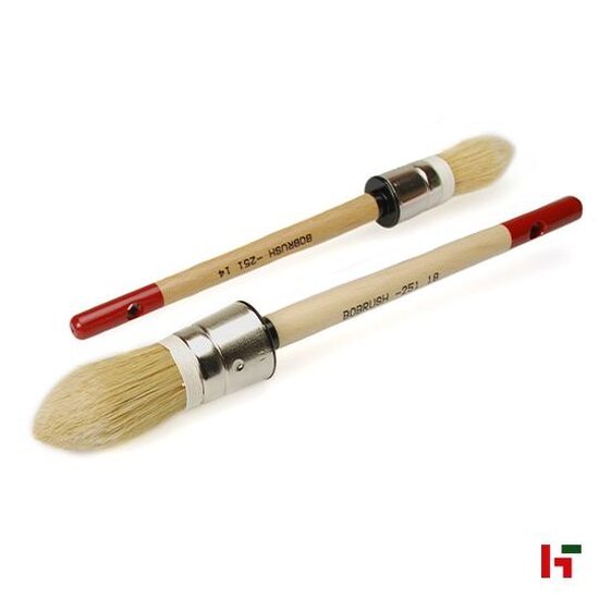 Schilderen & behandelen - Puntkwast NR 14 - Ø 27 mm Houten handvat - Bobrush