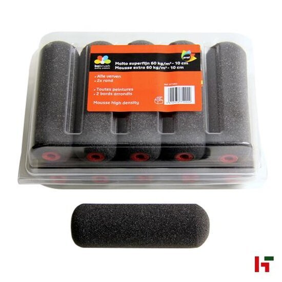 Schilderen & behandelen - Vervangrol, Molto profi-line superfijn - 2x rond 10 st 10 cm - Bobrush