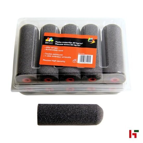 Schilderen & behandelen - Vervangrol, Molto profi-line superfijn - rond en recht 10 st 10 cm - Bobrush