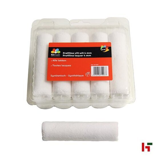 Schilderen & behandelen - Vervangrol, Profi-line Vilt 10 st 10 cm - Bobrush