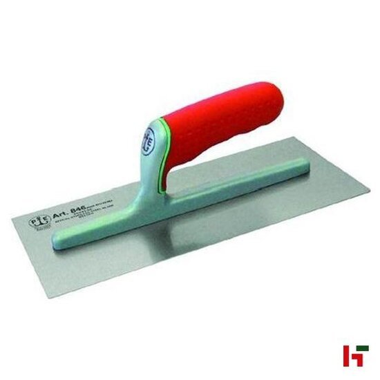 Pleisteren - Pavan Plakspaan, Eccelsa Composiet handvat 280 x 120 mm Inox - Pavan