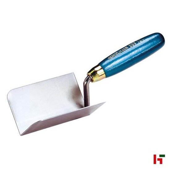 Pleisteren - Jung Hoektruweel Houten handvat Binnenhoek 90 ° - 60 x 100 mm Staal ( 2 mm/+++) - Jung