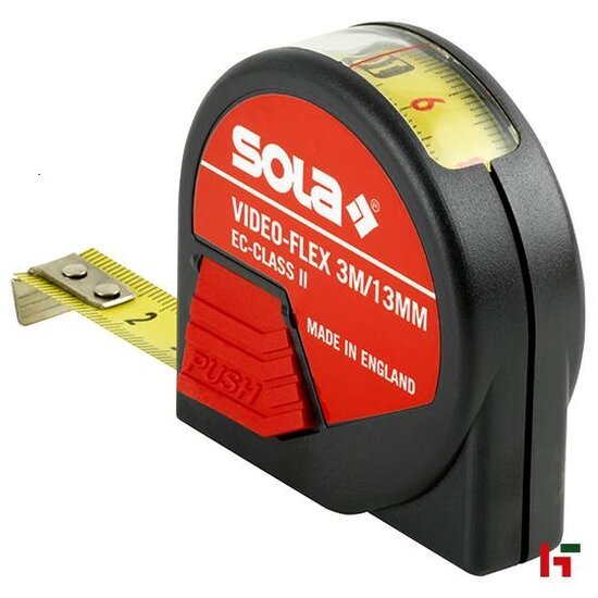 Meten - Sola Rolmeter Video Flex 3 m - Sola