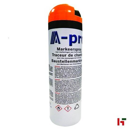 Markeren - AP Markeerspray Oranje 500 ml - A-pro