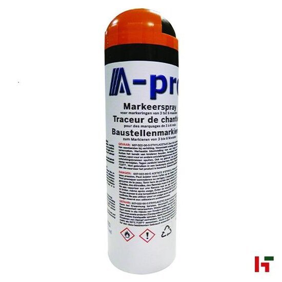 Markeren - AP Markeerspray Rood 500 ml - A-pro