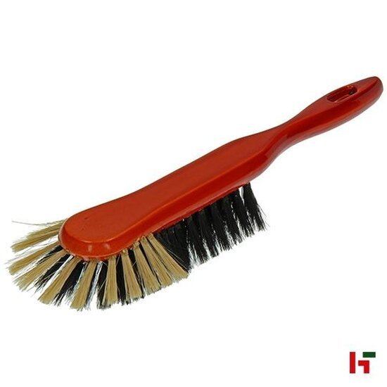 Kuisen & reinigen - Handborstel, Varkenshaar gelakt Houten handvat 17 cm - Bobrush