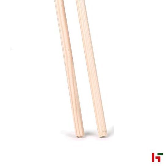 Stelen - Borstelsteel Houten steel Ø 23,5 x 1200 mm - Bobrush