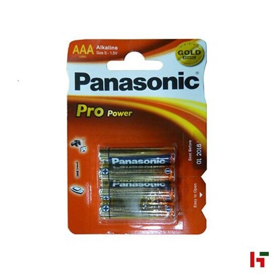 Elektriciteit & verlichting - Panasonic Batterij, LR03 - Type AAA Blister 4 st - Panasonic