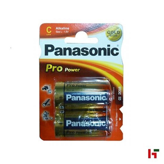 Elektriciteit & verlichting - Panasonic Batterij, LR14 - Type C Blister 2 st - Panasonic