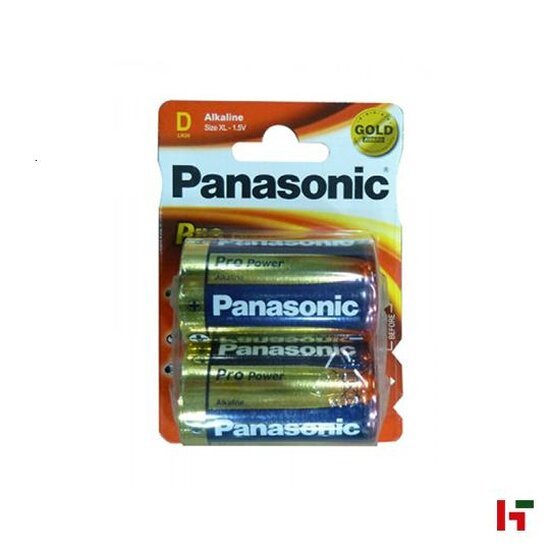 Elektriciteit & verlichting - Panasonic Batterij, LR20 - Type D Blister 2 st - Panasonic