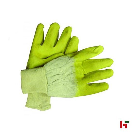 Werkhandschoenen - Werkhandschoen, Latex geel  - Private label