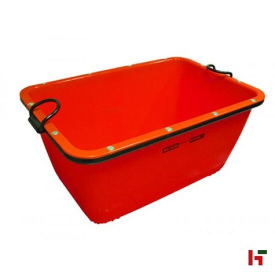 Emmers & kuipen - Mortelcontainer Rood 200 L - Private label