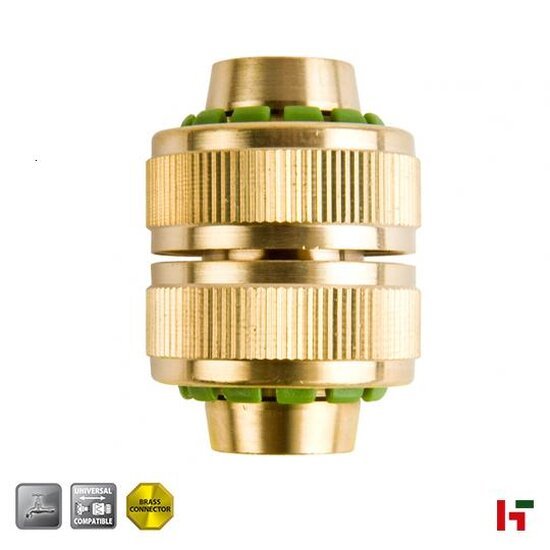 Slangen & koppelingen - Polet Herstelkoppeling, Brass Metaal 3/4" - Polet