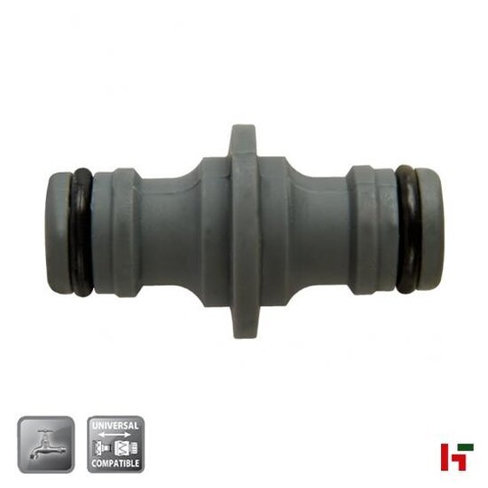 Slangen & koppelingen - Polet Dubbele koppeling, SoftFace PVC - Polet