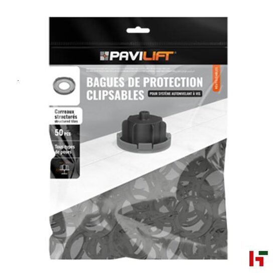 Tapes & verpakkingsmateriaal - Pavilift Leveling system, Beschermingsring 50st - Stoneline