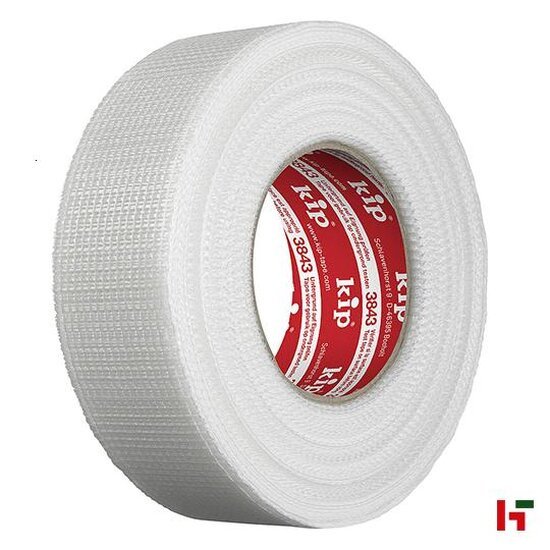 Tapes & verpakkingsmateriaal - Kip Glasvezelbandtape, 3843 48 mm / 90 m - Kip