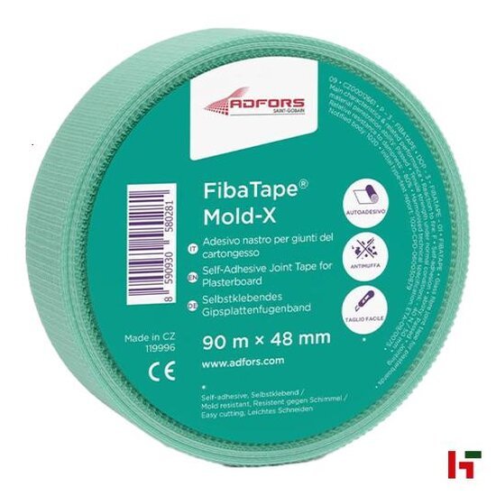 Tapes & verpakkingsmateriaal - Fiba Glasvezelbandtape, Mold X10 50 mm / 90 m - Fiba