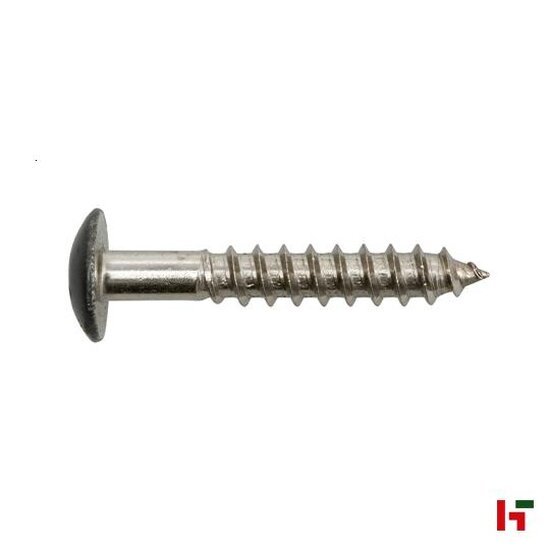 Schroeven - Dak-en Gevelschroef, Inox 35 mm 5,5 mm TX20 Wit - SWG