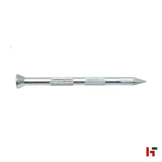 Nagels - Geribbelde staalnagels, Verzinkt staal 45 mm Small Box - SWG