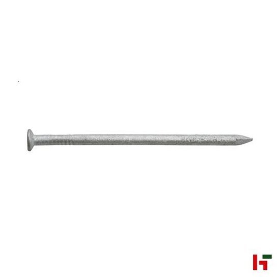 Nagels - Draadnagels met platte kop (DIN 1151), Thermisch verzinkt staal 3,1 x 80 mm Big Box - SWG