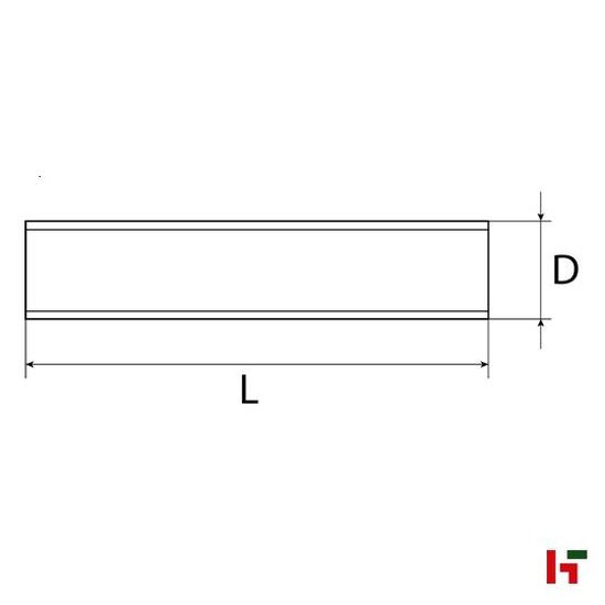 Bouten, moeren & ringen - Draadstang (DIN 976-1), Verzinkt staal 100 cm M 10 (Groen - Verzinkt) - SWG