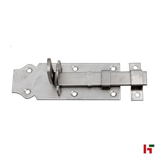 Hang- & sluitwerk - Schuifgrendel, Inox 120 x 45 mm - SWG