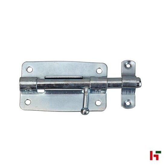 Hang- & sluitwerk - Schuifgrendel, Verzinkt staal 80 x 55 mm - SWG