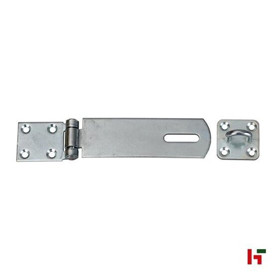 Hang- & sluitwerk - Veiligheidsoverval met oog, Verzinkt staal 120 mm - SWG