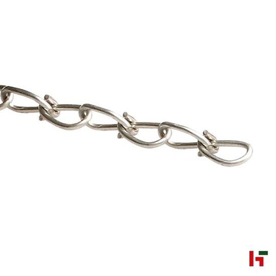 Staalkabels, kettingen en toebehoren - Geknoopte schakelketting 2 mm Inox - SWG