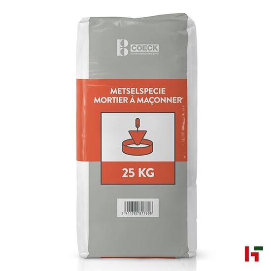 Cement & mortels - Metselspecie PE zak 25 kg - Coeck