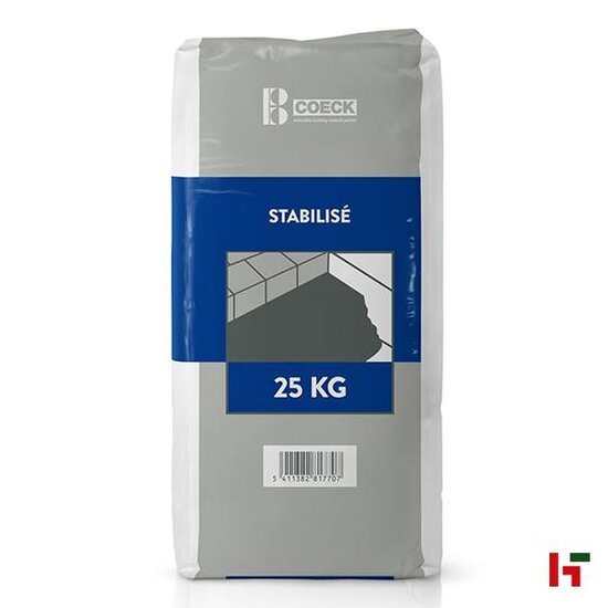 Cement & mortels - Stabilise PE zak 25 kg - Coeck