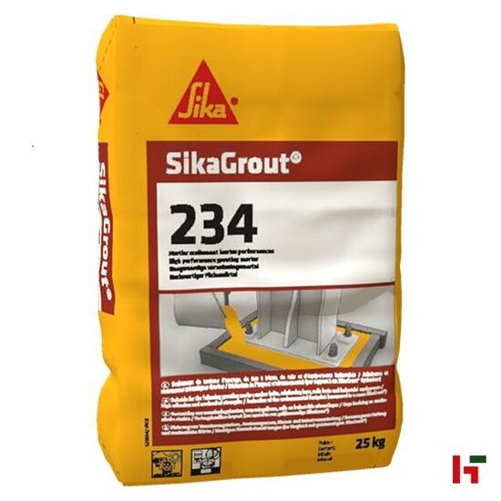 Cement & mortels - SikaGrout-234 Verankeringsmortel 25 kg - Sika