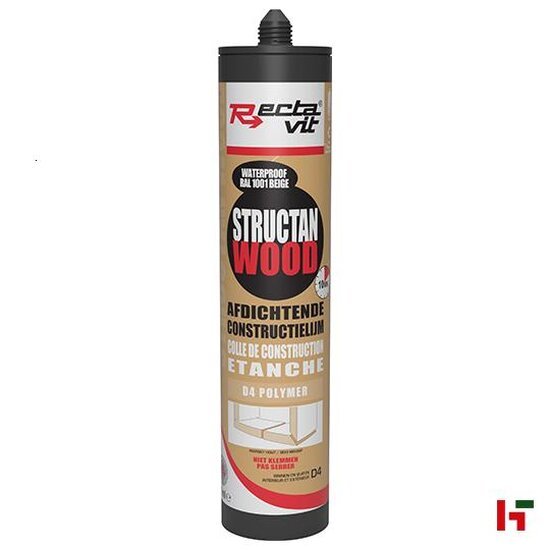 Lijmen - Structan Wood Constructielijm Wood 290 ml - Rectavit