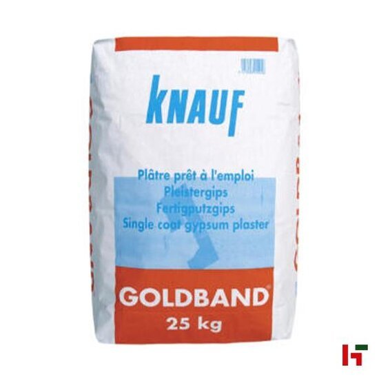 Pleisters - Knauf Gipsbezetting Goldband 25 kg - Knauf