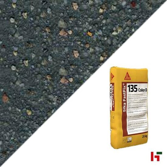 Voegmiddelen - Kasseivoegsel, FastFix-135 Color Anthracite - Gris Anthracite 25 kg - Sika