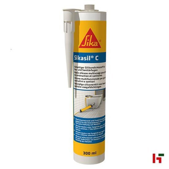 Siliconen & kitten - Siliconen, SikaSeal-175 Bath & Tiles Ash 300 ml - Sika