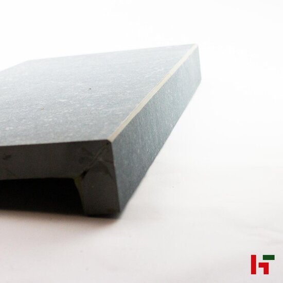 Zwembadboorden & vijverranden - Maatwerk Zwembadboord 100 x 100 cm 3 cm Verstekneus 5 cm