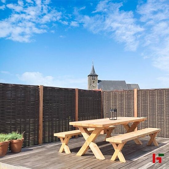 Composiet schutting - Ecowood Panel 180 cm Enkel 175 cm