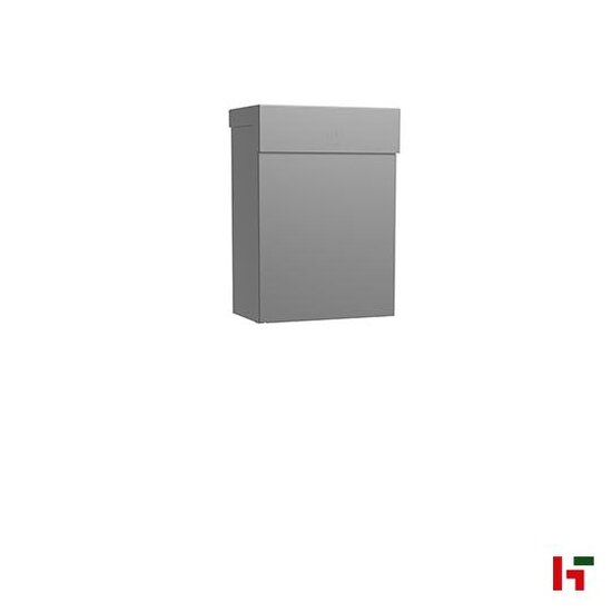 Brievenbussen - Pakketbrievenbus Shopperbox Grijs aluminium (RAL 9007) - eSafe