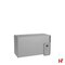 Brievenbussen - Pakketkoffer Bulkbox Connect Blank aluminium (RAL 9006) - eSafe