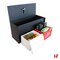 Brievenbussen - Pakketkoffer Bulkbox Connect Grijs aluminium (RAL 9007) - eSafe