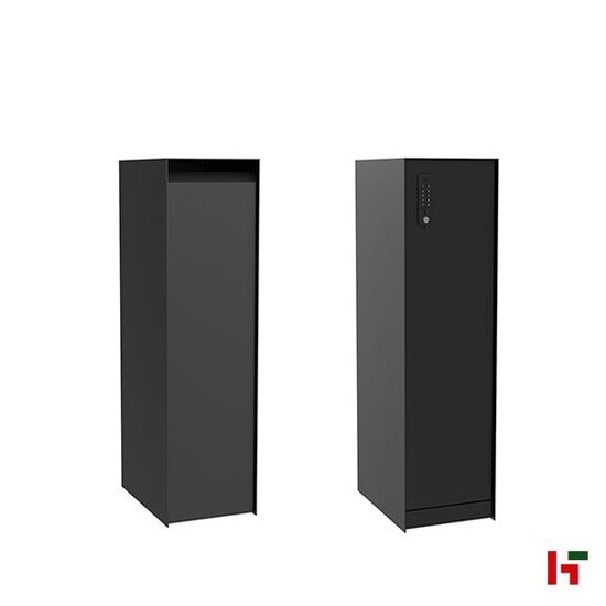 Brievenbussen - Pakketbrievenbus Nexus Gitzwart (RAL 9005) - eSafe