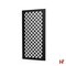 Metalen omheining - Gerofence, Schutting - Design Gitzwart (RAL 9005) 1000mm 1800mm Weave - Geroba