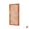 Metalen omheining - Gerofence, Schutting - Design Cortenstaal 1000mm 1800mm Weave - Geroba