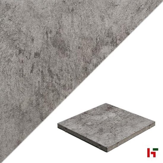 Gecoate betontegels - GeoProArte® Tundra, Gecoate Terrastegel Desert 60 x 60 x 4 cm - MBI