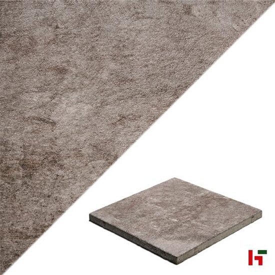 Gecoate betontegels - GeoProArte® Tundra, Gecoate Terrastegel Sandblast 60 x 60 x 4 cm - MBI