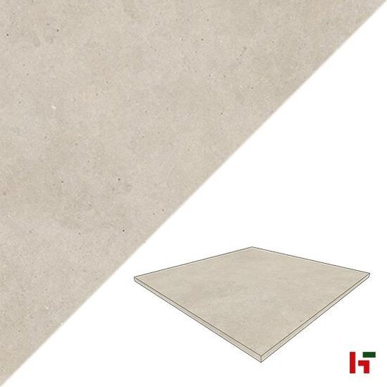 Keramische tegels - Elysian, Keramische Terrastegel Beige Catalan 80 x 80 x 2 cm - Mirage